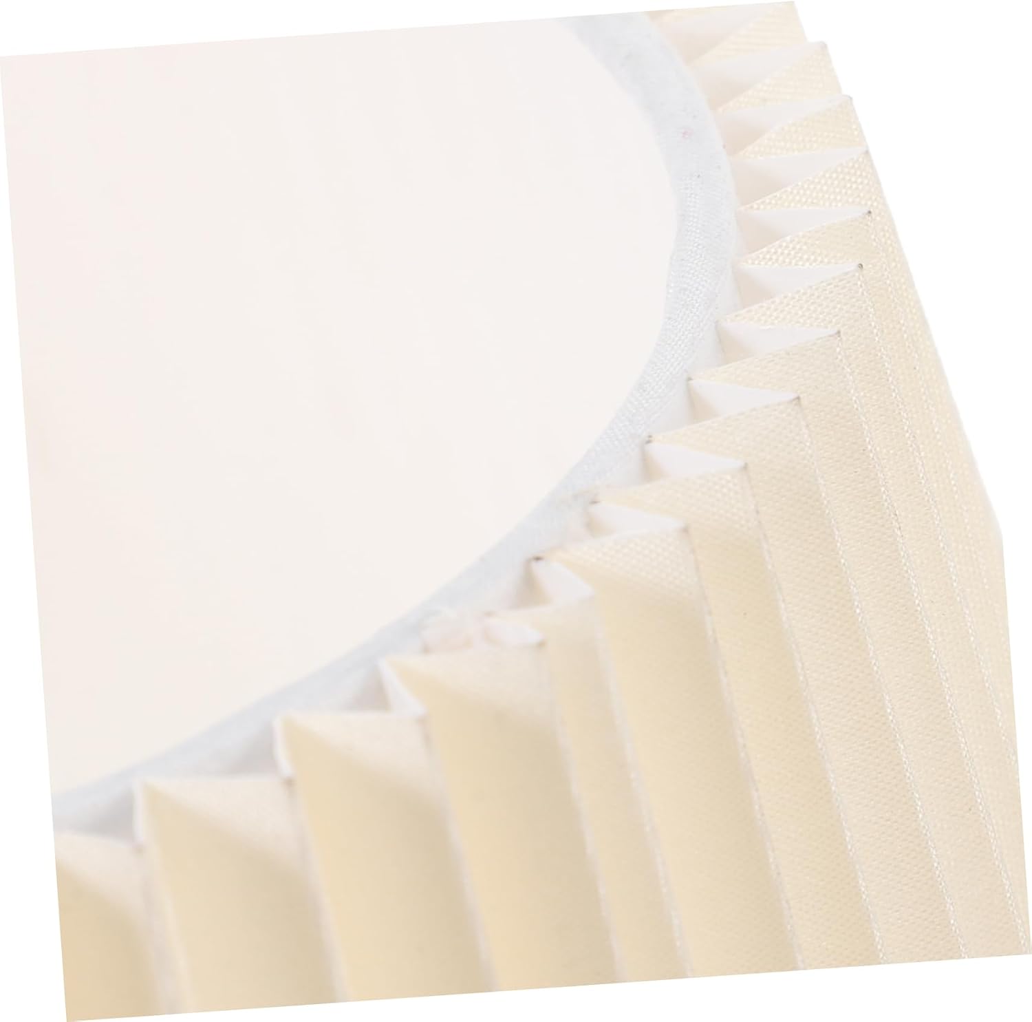 Cabilock Cloth Lamp Shade Replaceable Table Lamp Cover for Bedroom and Living Softening Light for Unique Decoration Small Light Yellow
