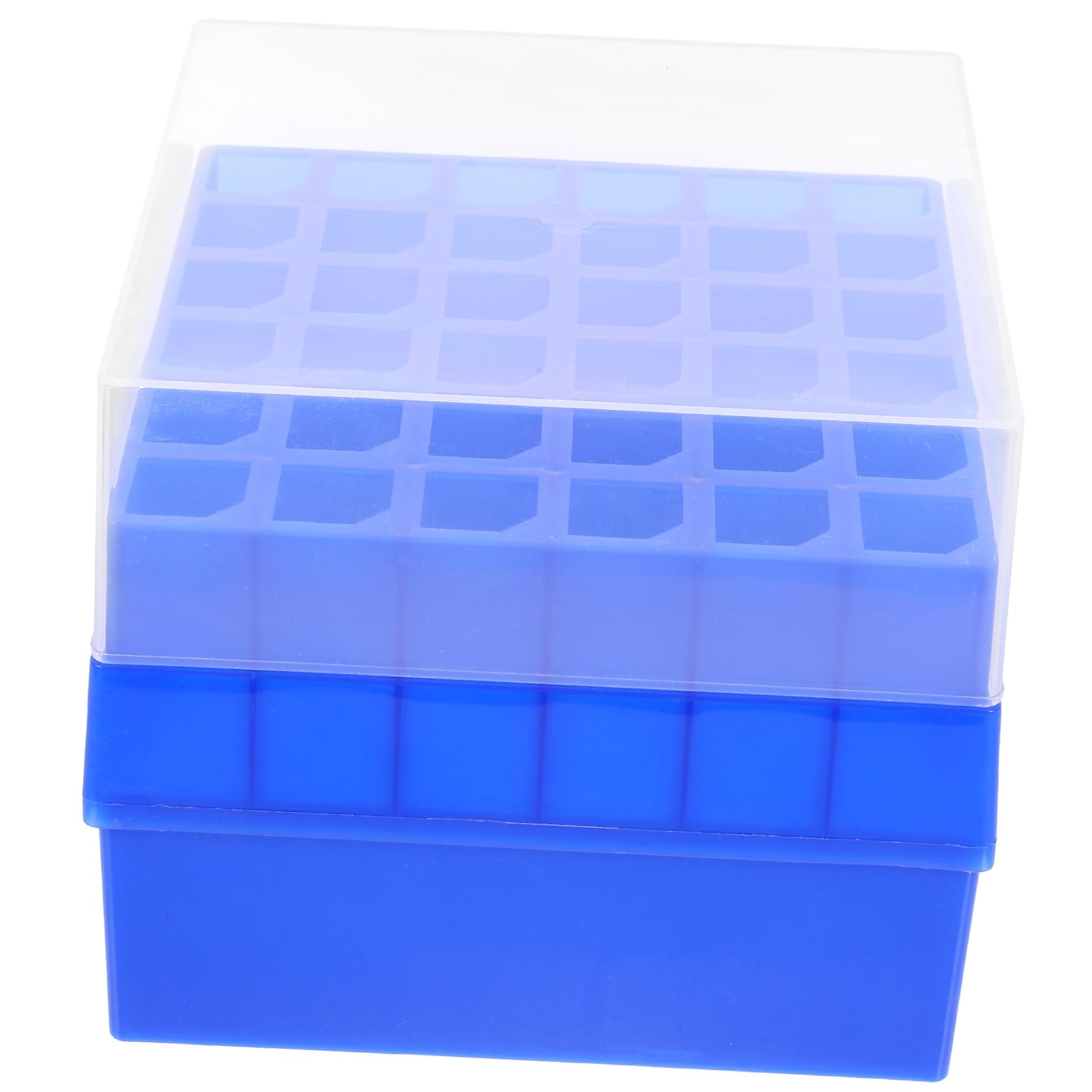 Alipis 4 Pièces boîte de congélation tubes support de support de tube à essai récipient de tube à essai de laboratoire support de tube à essai pour la chimie cas de tube à essai Plastique
