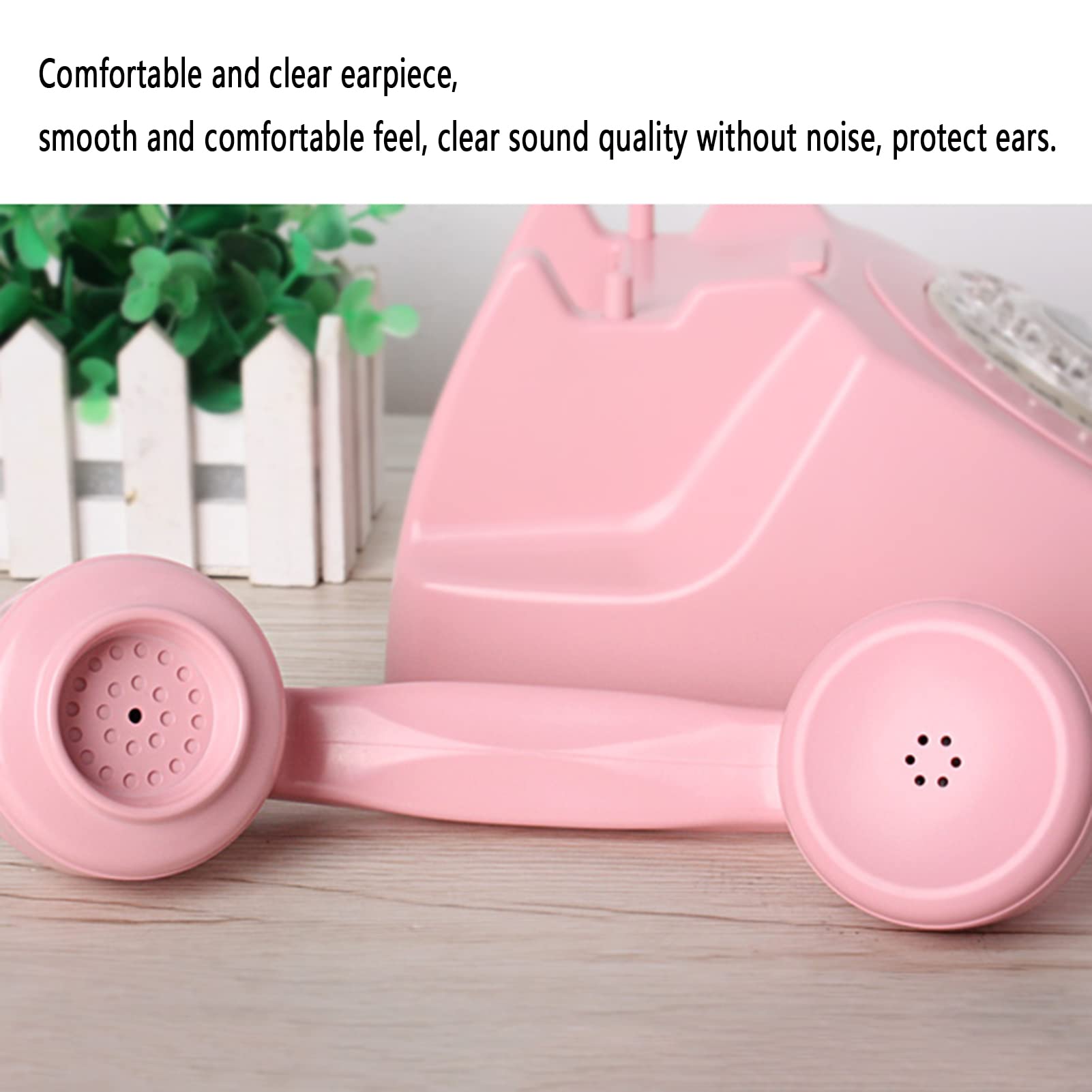 Amazon.co.jp: レトロ回転式ダイヤル電話 昔ながらの固定電話