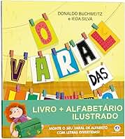 O Varal das Letras - Livro + Alfabetário Ilustrado (cinta)