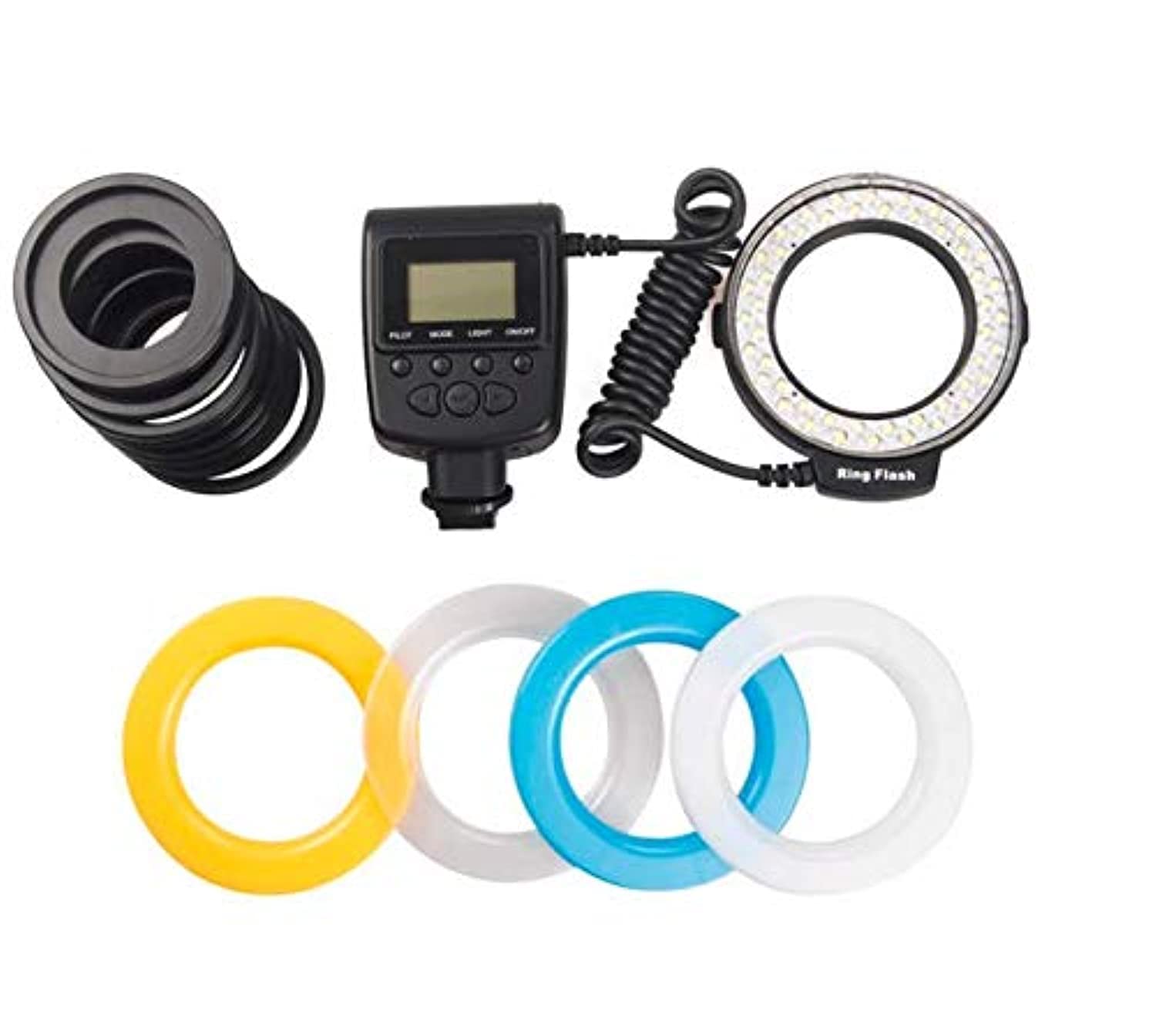 SKEIDO RF-550E Macro 48 pieces LED Ring Flash Light compatible with SONY Camera