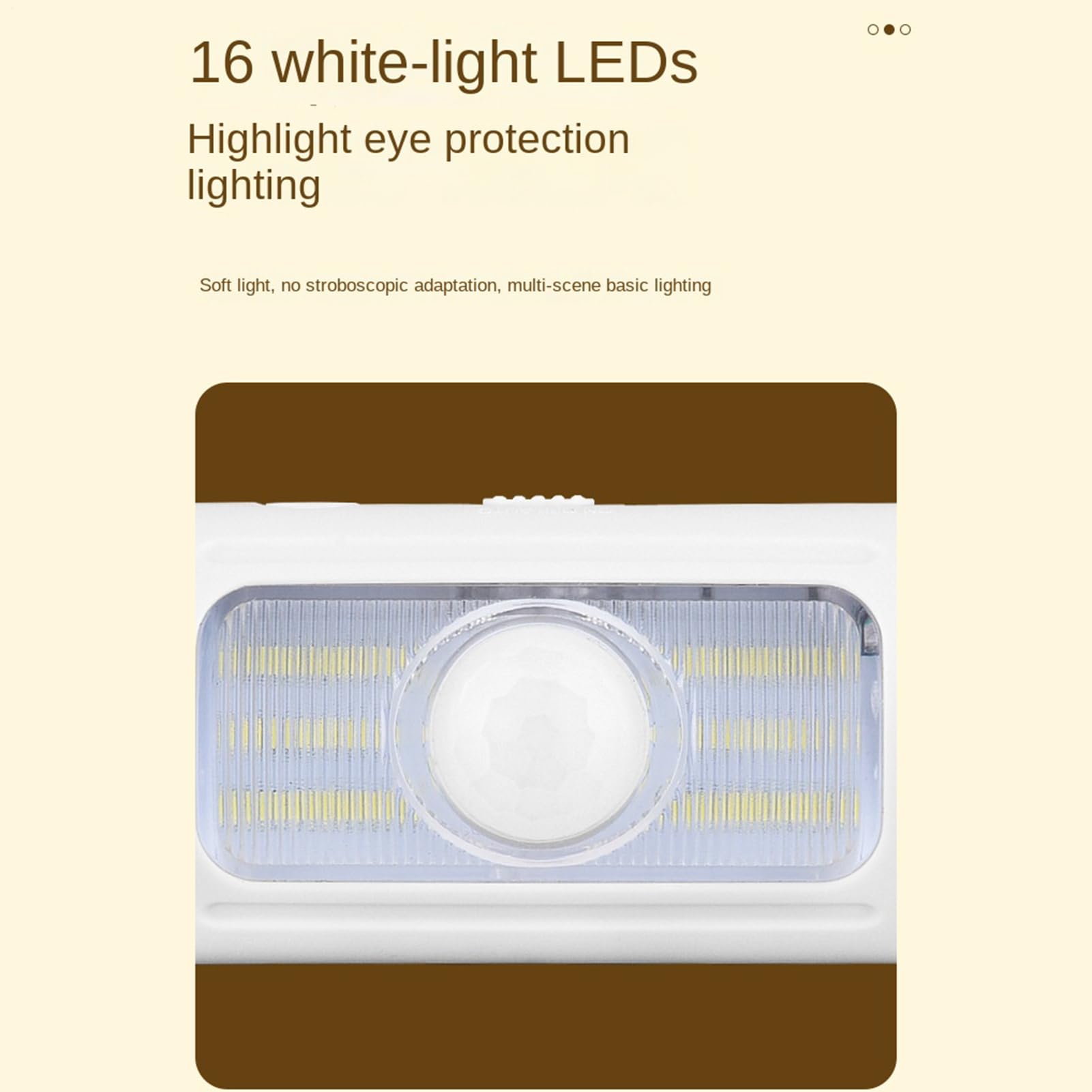 Generico Luce a sensore di movimento per interni LED Regolabile con Sensore