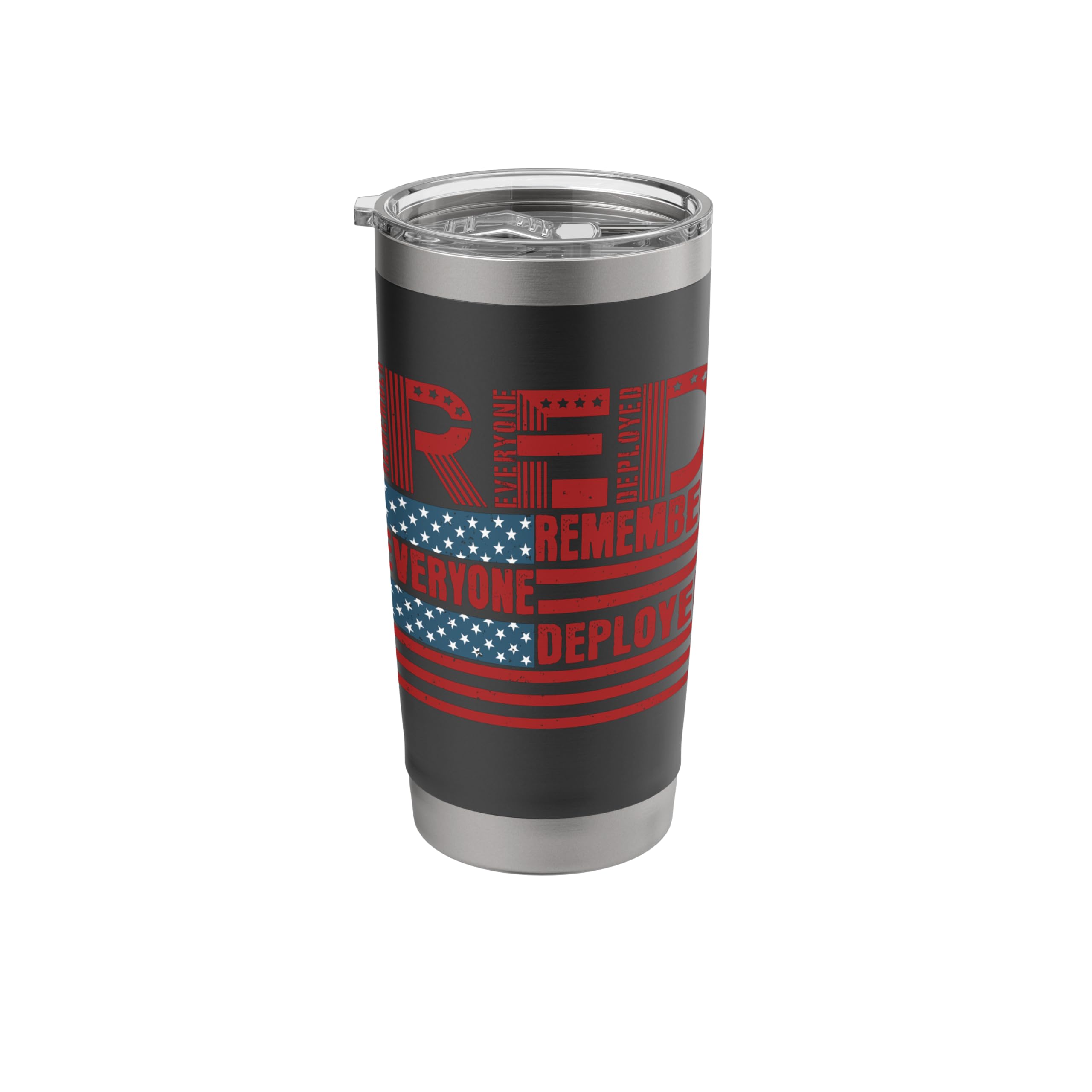 Red Friday Remember Everyone Deployed Deployment Gifts Stainless Steel Insulated Tumbler