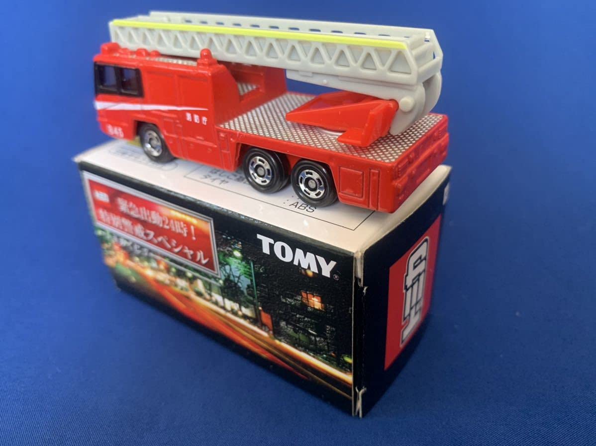  - トミカくじ４■■07日野はしご付消防車 (特別救助隊)  ■ Amazon.co.jp: トミカくじ7Ⅶ 04 緊急出動24時 特別警戒