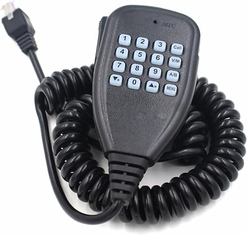 ZEZEFUFU Micrófono de mano de radio móvil con teclado para Leixen VV-898S 25W VV-808 walkie talkie VV-898S