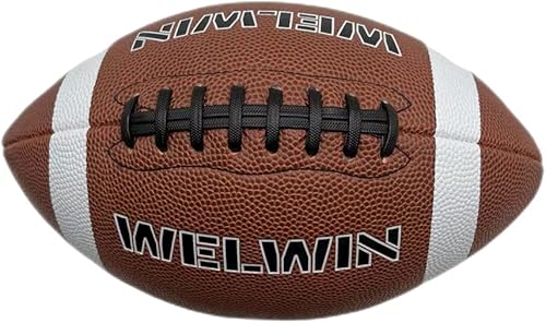 WELWIN Fútbol JuniorJuventudTamaño Oficial Balones inflados al aire libre para todo tipo de clima