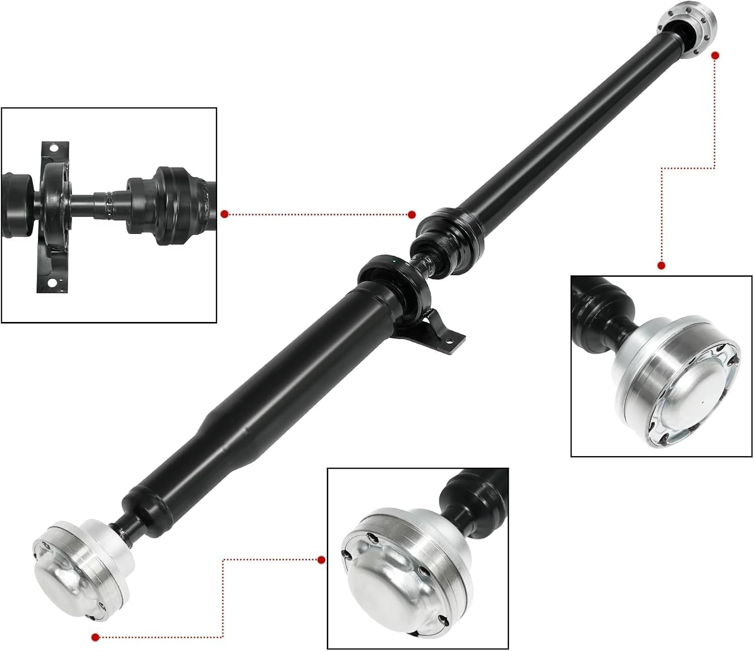 976-986 drive shaft assembly 61.87" steel rear driveshaft assembly prop shaft for chrysler 300 for dodge charger 2015-2021 oe 68212031ab 68212031ac 68261528aa 68261528ab 68261528ac 68261528ad