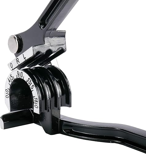 Miniatura 5 de Tube Bender, Tubing Bender 180 Degree Brake Line Bender for 1/4", 5/16", and 3/8" Tubing, 3-in-1 Heavy Duty Manual Bender for Copper, Brass,
