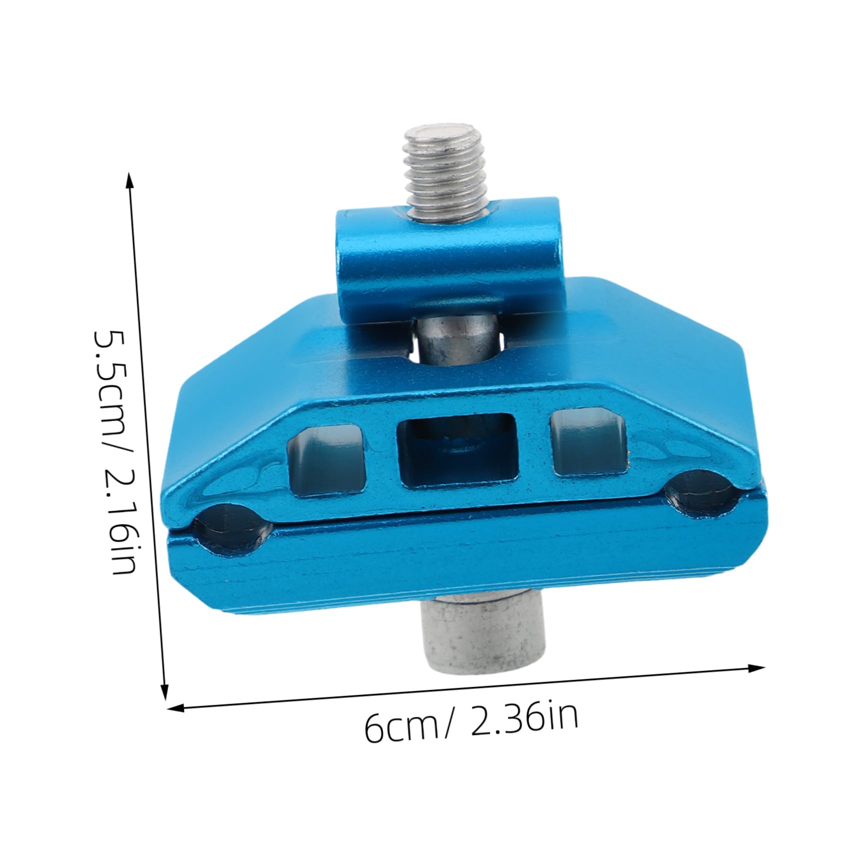 INOOMP Bike Seat Clamp Adjustable Saddle Holder for Enhanced Comfort and Secure Fit Compatible with Mountain and Road Bikes Quick Release Design