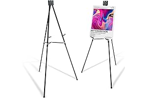 Heavy Duty Aluminum Tripod Display Easel for Large Mirrors