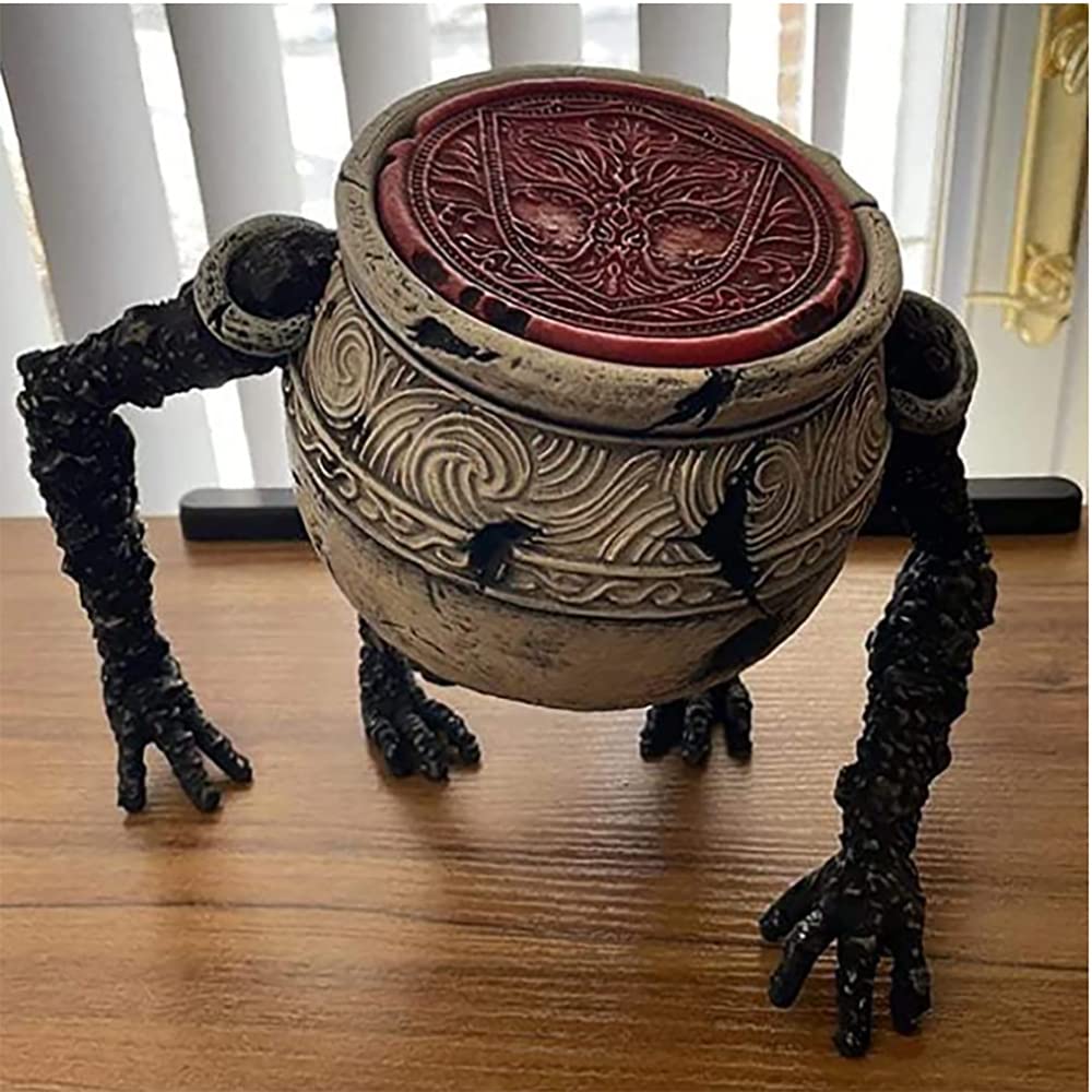 YJZZ Mysterious Elden Ring Pot Boy Statue, Built-in Color Changing LED Light, Elden Ring Merchandise