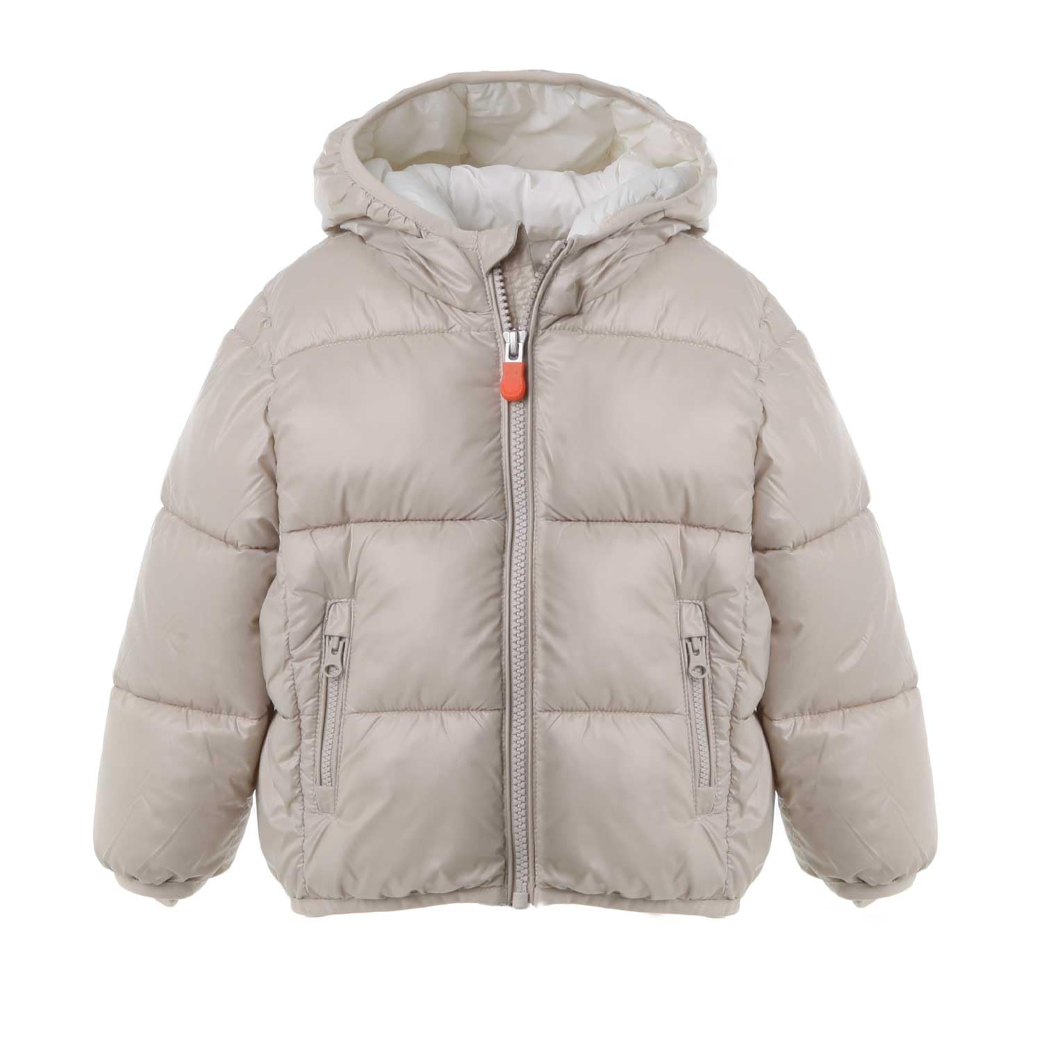 Save The Duck Giubbotto Piumino Animal Free per Neonati Jody Rainy Beige