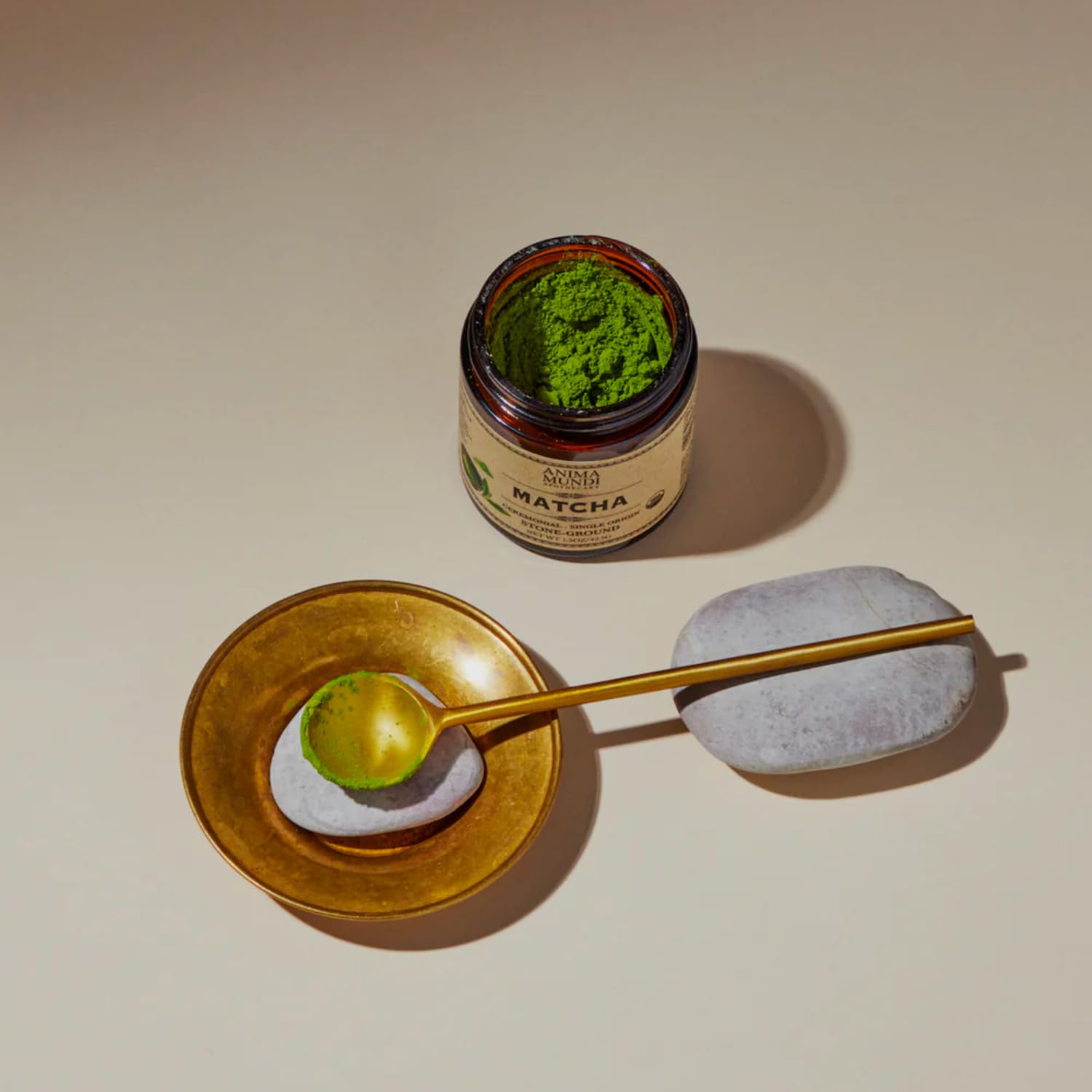 Anima Mundi Apothecary Matcha Powder - Japanese Single-Origin Stone-Ground - Certified Organic Ceremonial Grade Matcha - Small Batch — view 6