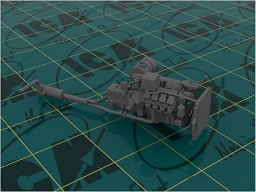 Miniatura 13 de ICM Models 1/35 Kit de modelo de camión del ejército soviético de seis ruedas