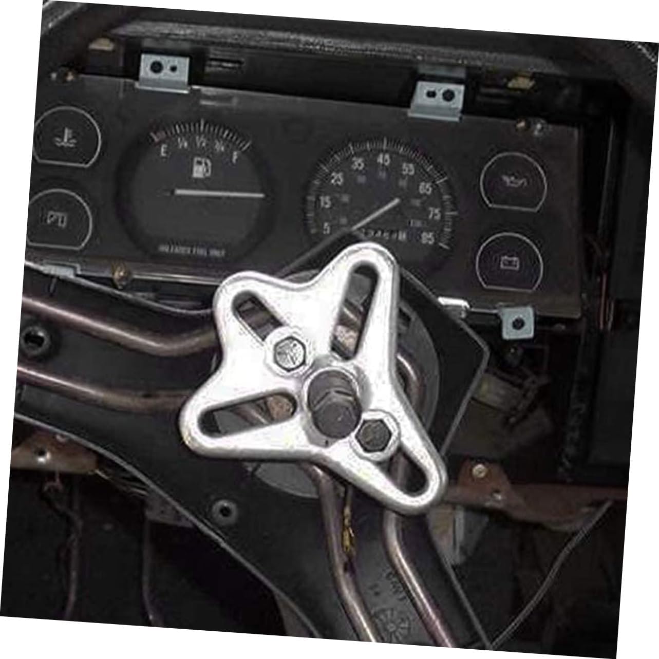 46pcs Automotive Steering Wheel Puller Kit Essential Tool for Disassembly and Installation of Harmonic Pulleys and Gears Prevents Damage and Fast