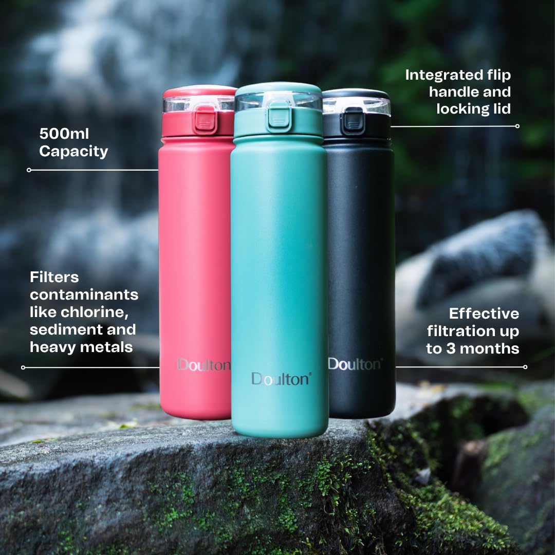 Amazon.com: Doulton Taste 2 Water Bottle with Filter Reduction