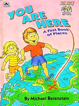 Hardcover You Are Here: A First Book of Places Book