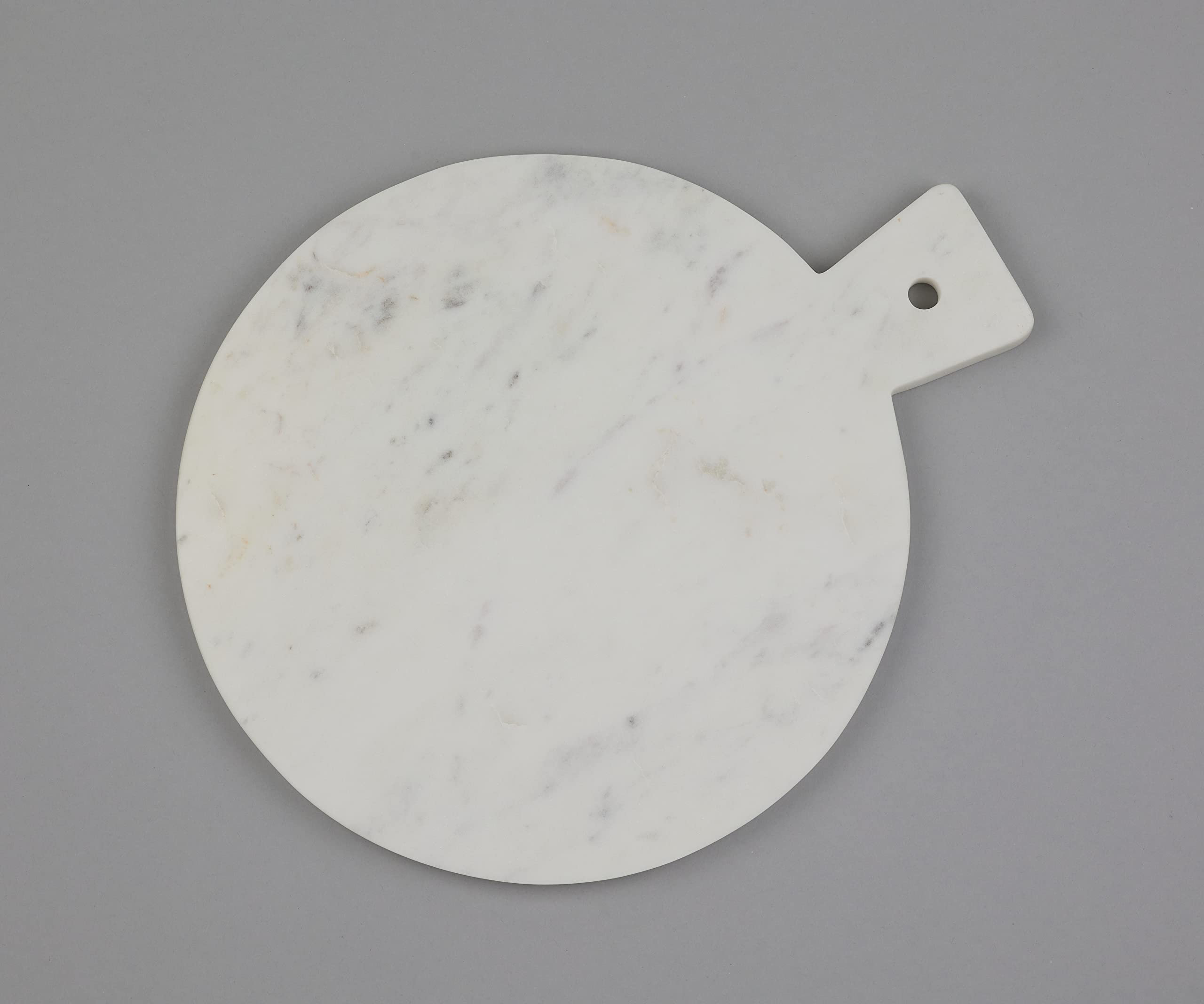 Sponsored Ad - White Marble Round Rolling Board Cutting Board Chopping Board Marble Multipurpose Board