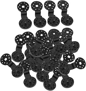 MERIGLARE 50 Pçs Clipes de Pano de Sombra Clipes de Gancho de Sombra Antipássaro Rede de Proteção Clipes de Tecido de Sombra Externa para Estufa, Redes de