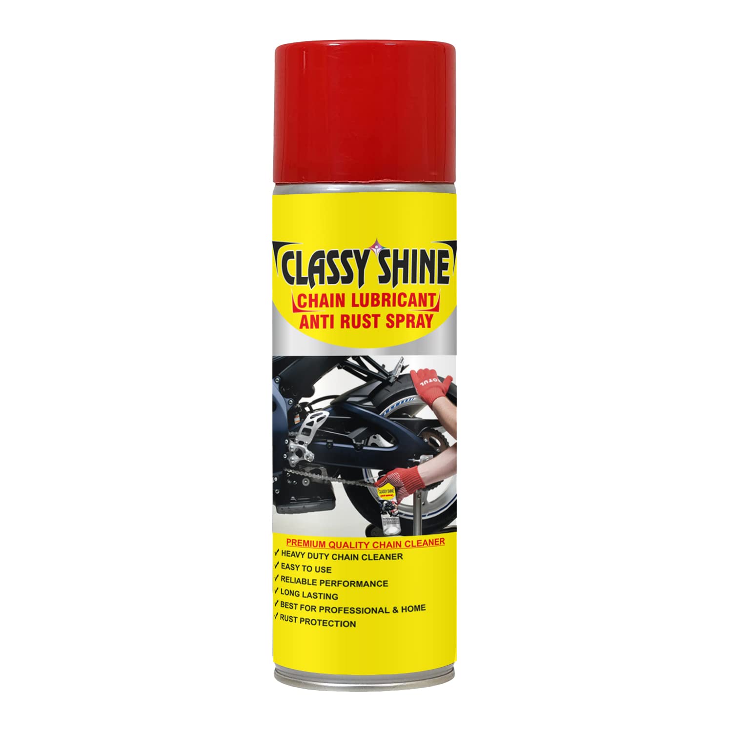 Classy Shine Bike Chain Lubricant Spray (1) (B0CNZ2HC4P) Amazon Price History, Amazon Price Tracker