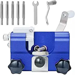 Afiador de Corrente de Motosserra, Kit com 5 Limas e Ferramentas