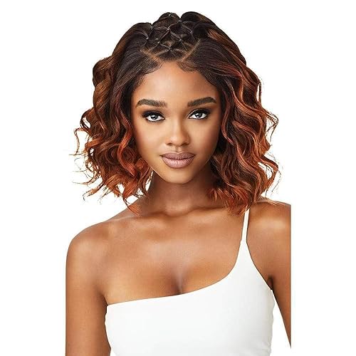 Miniatura 2 de Outre Perfect Hair Line - Peluca sintética con encaje frontal de cuero cabelludo sintético de 13 x 4 - PATRICE (DRFFGDNAM)