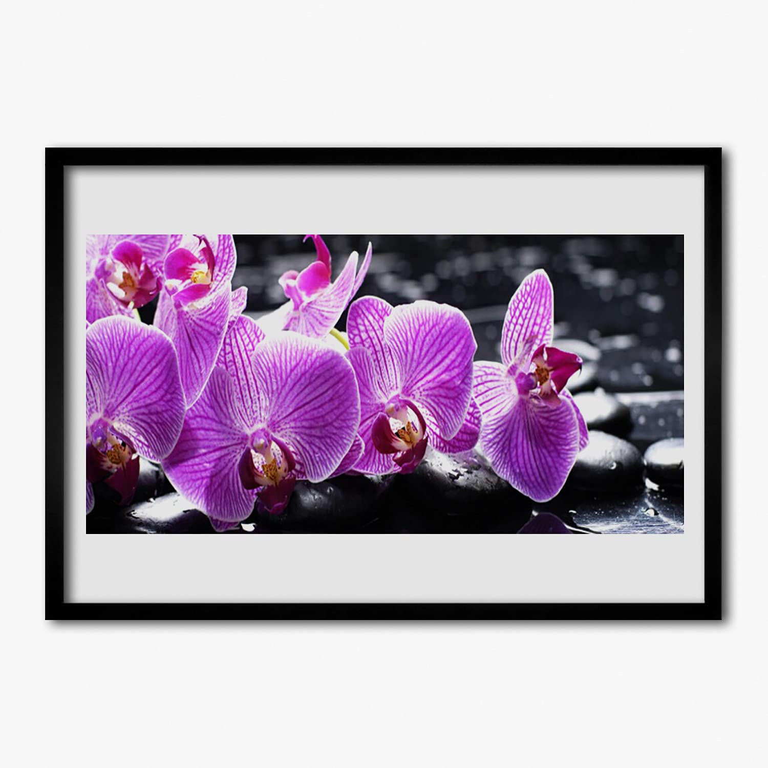 Image photo affiche avec cadre Tulup fleur 70x50 cm murale salon - 5