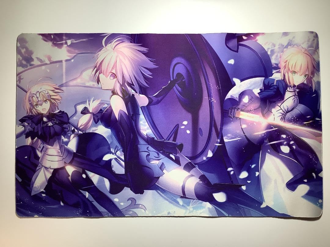 Fate FGO ジャンヌ マシュ セイバー プレイマット ラバーマット 楽天