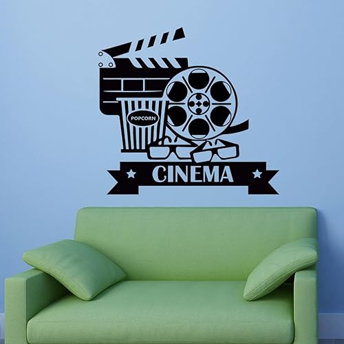 Miniatura 8 de Homoyoyo Decoración del hogar Decoración del hogar Decoración extraíble de pared de cine Decoración de pared Adhesivos de pared Mural Hogar PVC