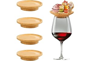 Sleek and Stylish Wine Glass Charcuterie Topper