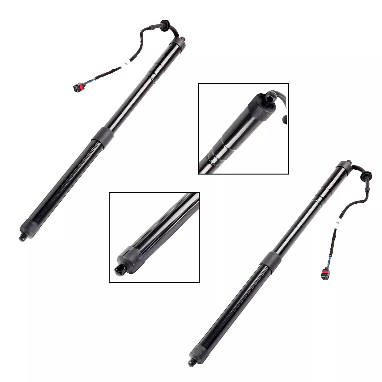 Compatible avec pour Cayenne 92A 958 2015 2016 2017 1 Paire De Tiges De Support De Hayon Électrique De Voiture 95851285108 Ressort gaz électrique