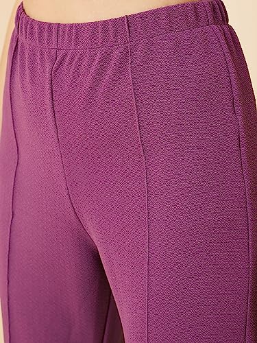 Image of Rare Women's Spandex Classic Regular Solid Casual Pants