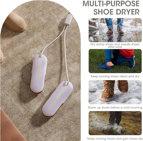 Secador eléctrico portátil para calzado y botas miniatura 7