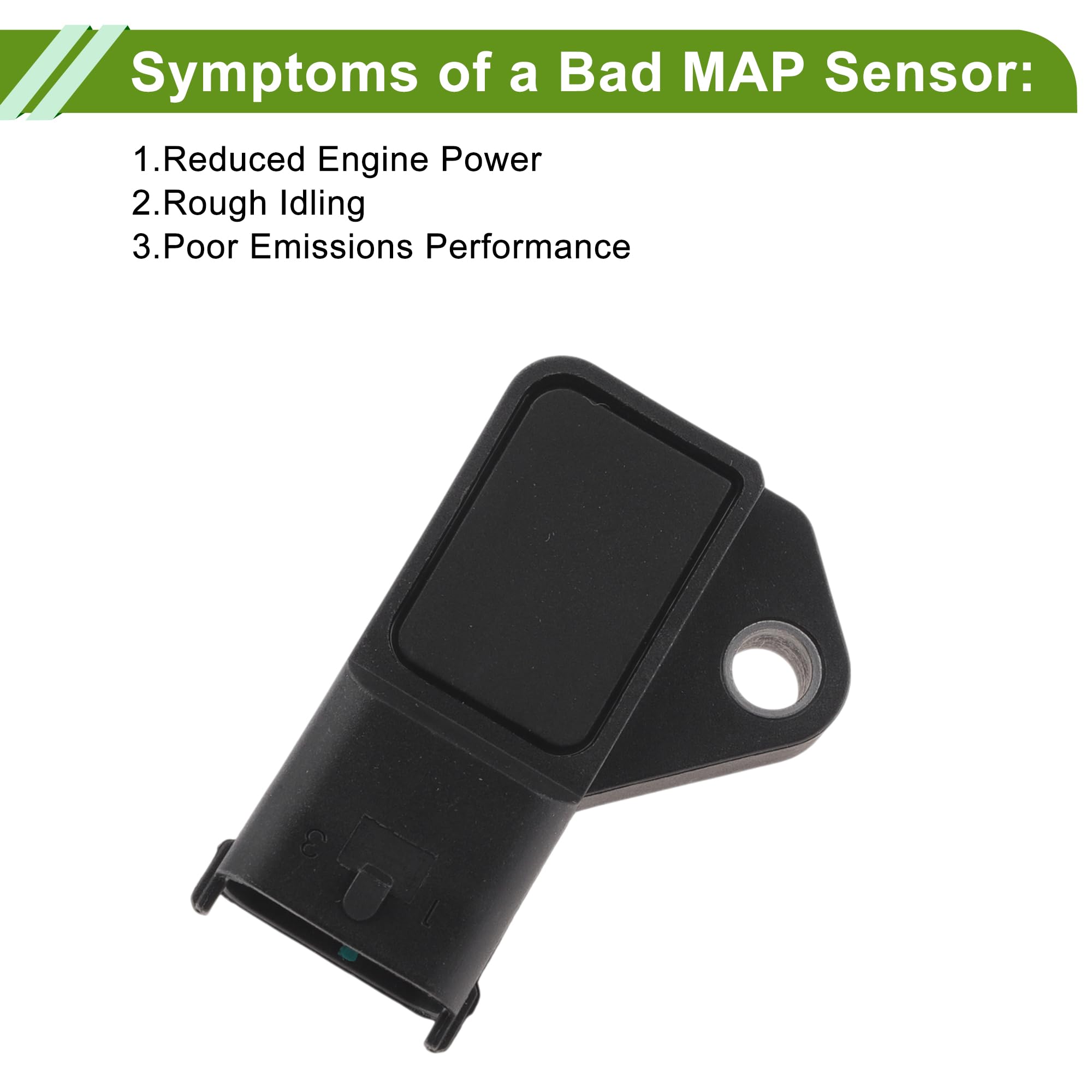 Capteur De Pression Absolue Du Collecteur MAP Pour OPEL Pour Astra H (A04) 1.7 CDTI 2004-2010 No.0281002487 1 Pc