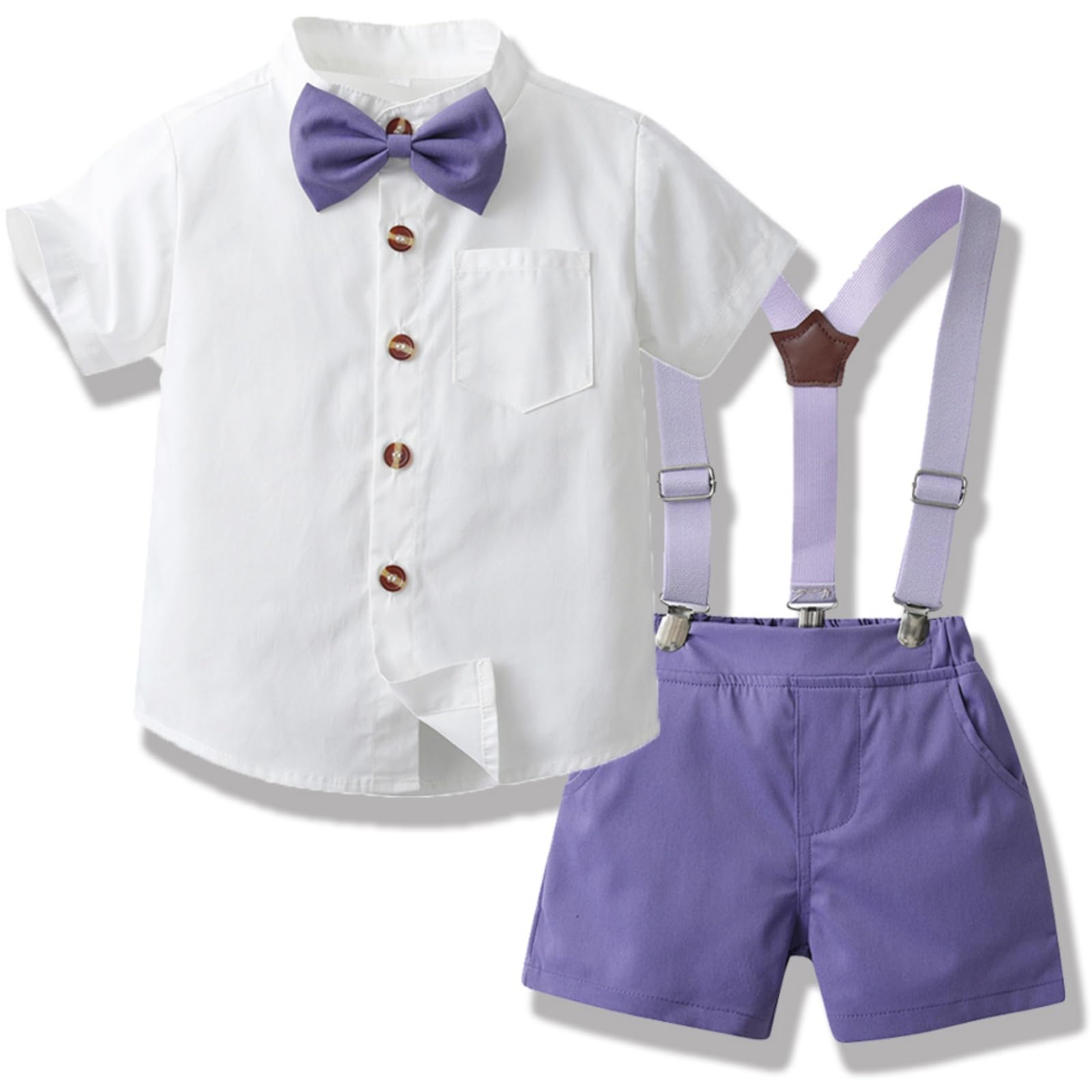 250115pl Traje formal para niños pequeños Bebé-Niños (Pack de 2)
