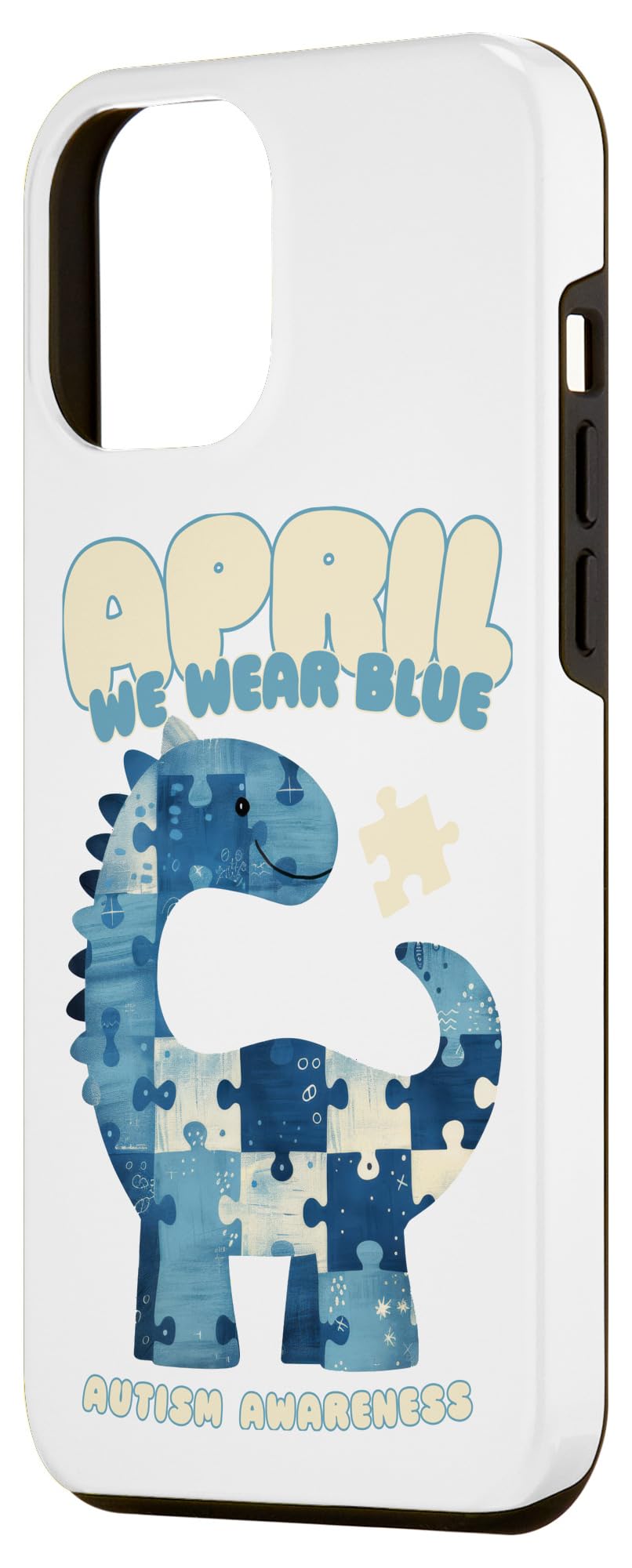 iPhone 13 Pro Max Dino Icon Puzzle Design - Engaging Educational Fun Case - Image 2