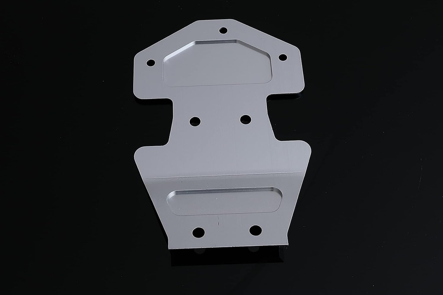 GTBRacing CNC Aluminum Losi 5ive t Front Rear Skid Plate Chassis Fenders Board for 1/5 RC Car Losi 5t Upgrade Parts (Front)