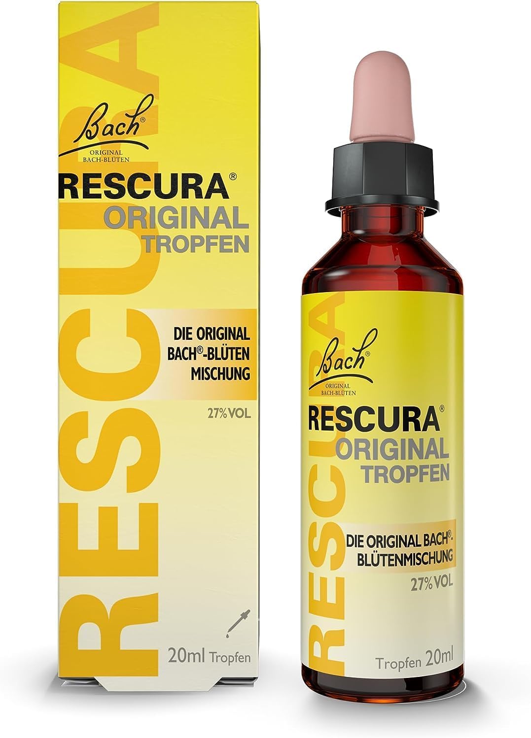Bachblüten Original Rescura Tro m. Alkohol, 20 ml Solución