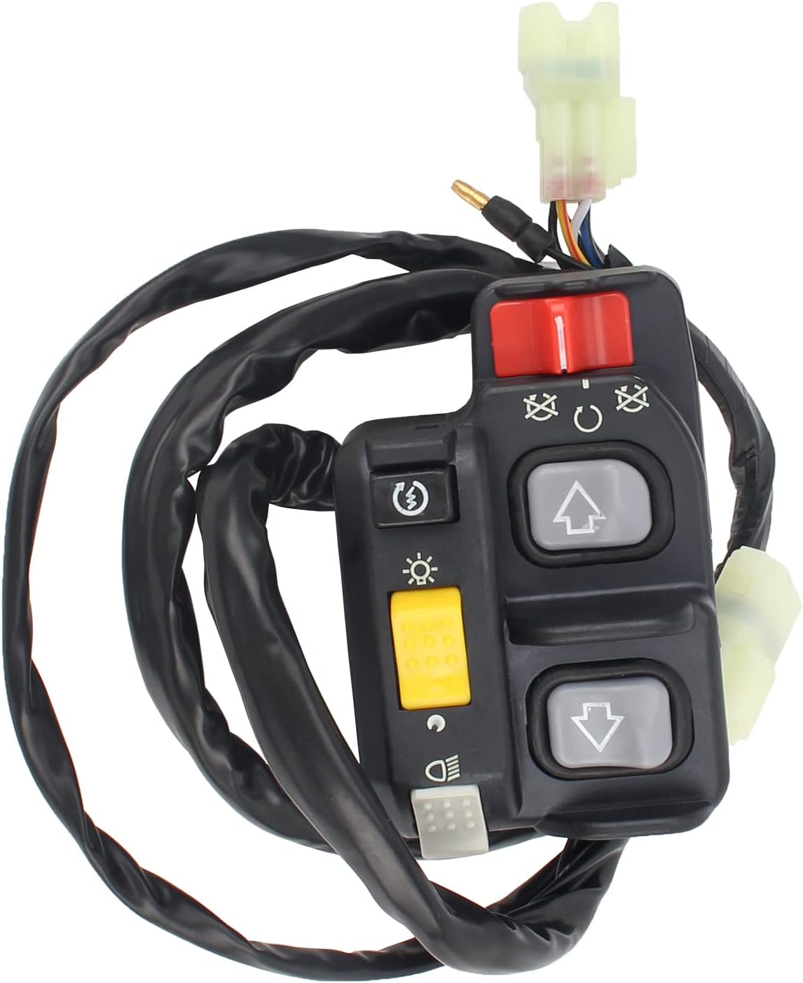 AUTOKAY Handlebar Switch Electric Shift Start Headlight Fits for Honda Foreman 450 TRX450 4x4