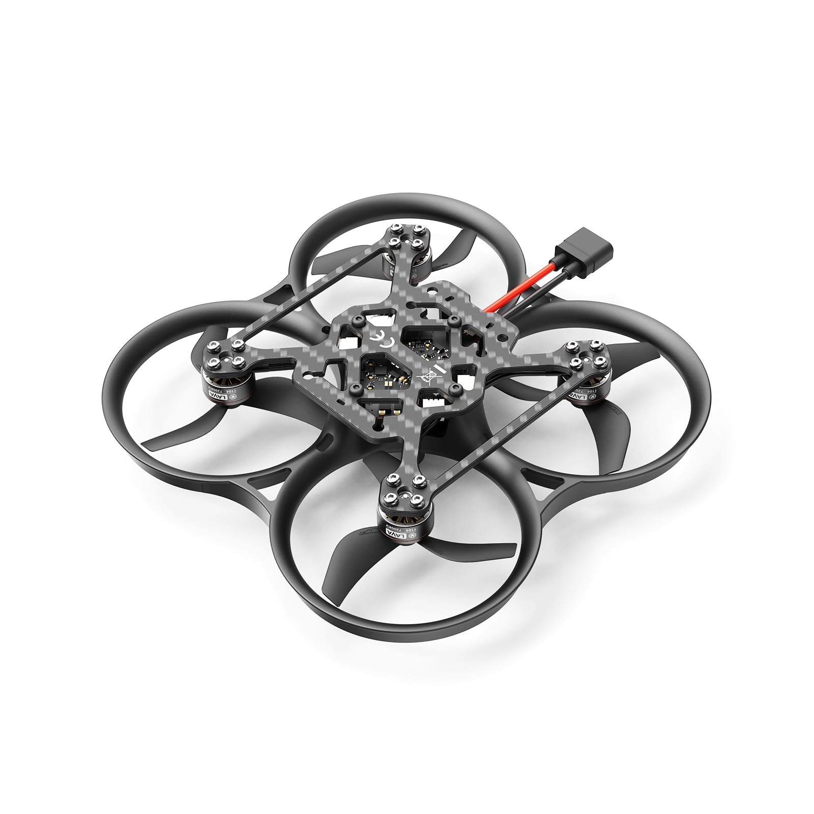 il mio output è:

drone brushless con motori 7200kv e strip led per fpv freestyle