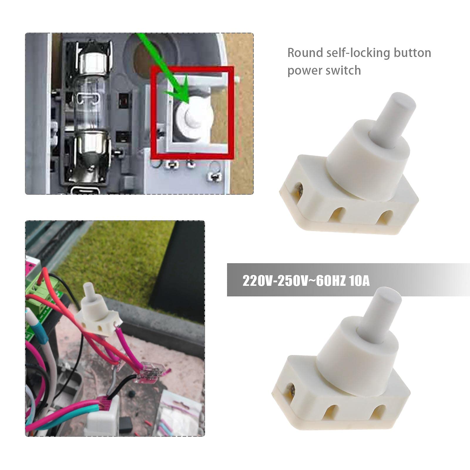 Craftsman Pressure Switches Built-in Pressure Switch For Lamps - 250V ...