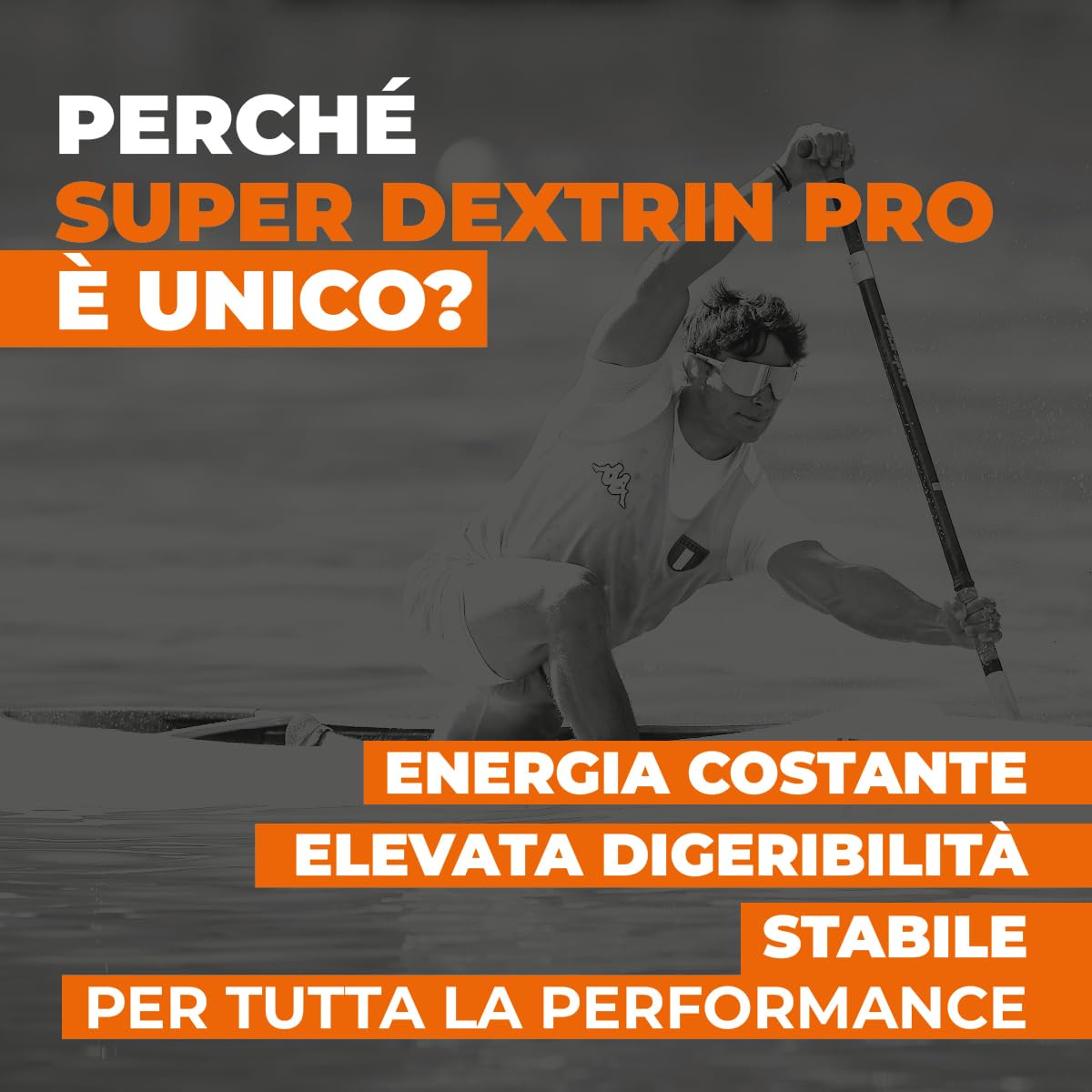 Super Dextrin PRO EthicSport – Carboidrati evoluti 1:0,8 (Glu:Fru) con Cluster Dextrin, SusCarb, Palatinose e maltodestrine – busta da 840g – gluten free, doping free tested*