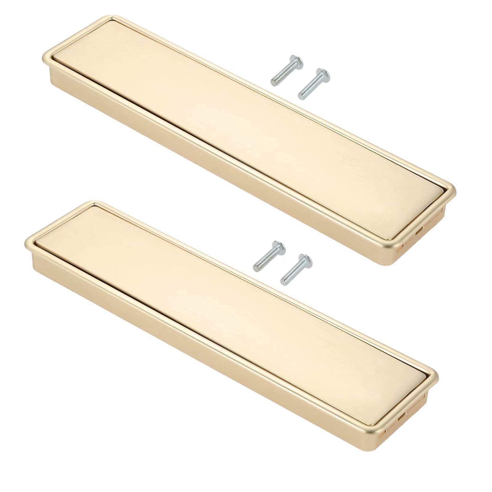 Buy Worth having Grey Sliding Door Pull Flush Pull Handle 2 Pack