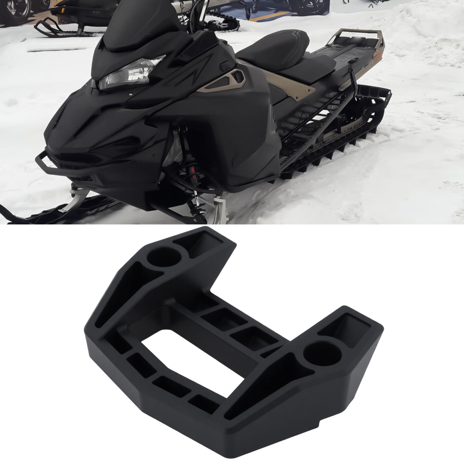 OTOTEC 1 set portabagagli per motoslitta con kit di viti hardware 860201806 compatibile con Ski-Doo LINQ Cargo compatibile con Defender Max HD8