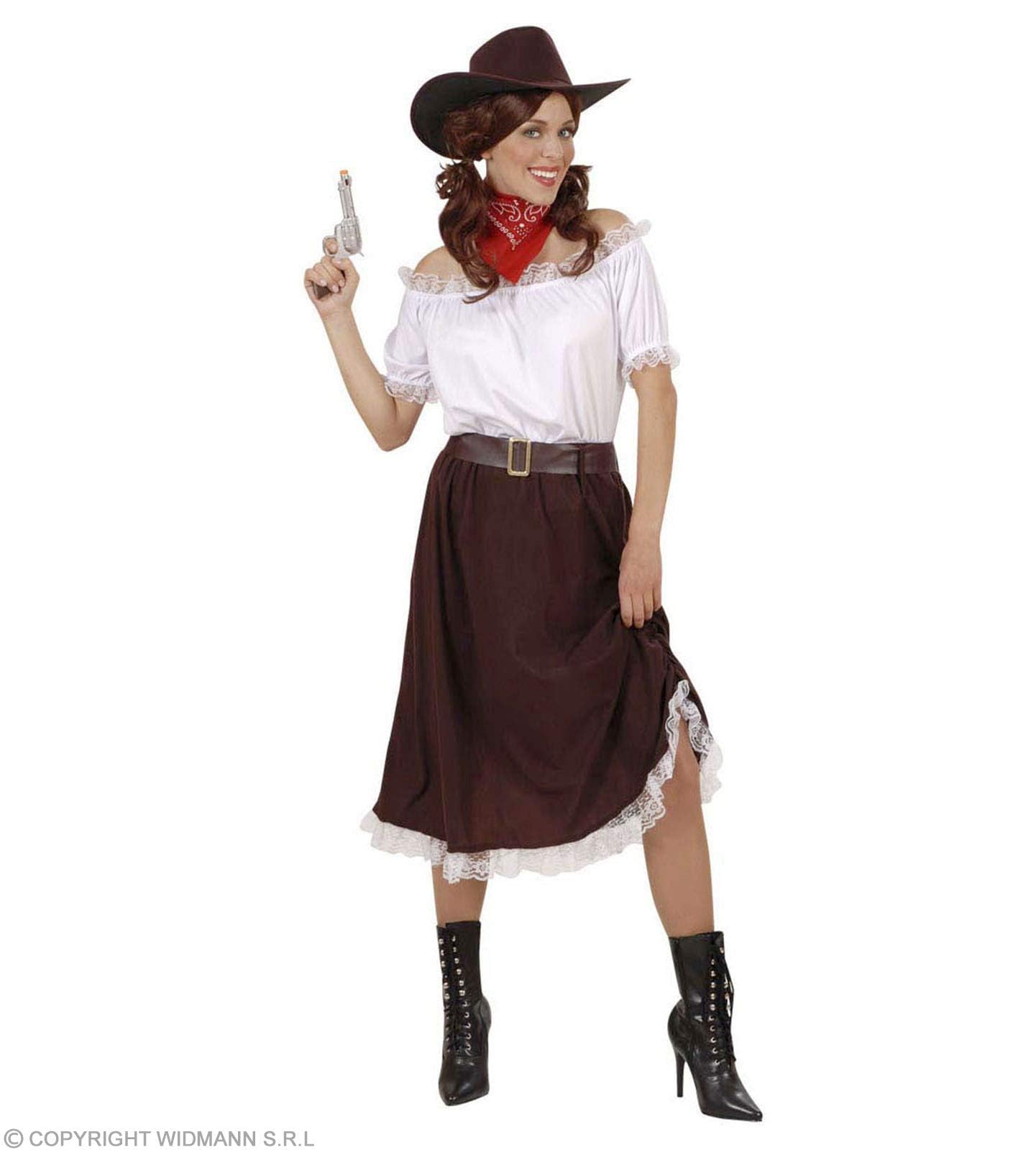 Amazon.com: Ladies Cowgirl Outfit Accessory for Wild West Cowboy Fancy Dress  : Clothing, Shoes & Jewelry