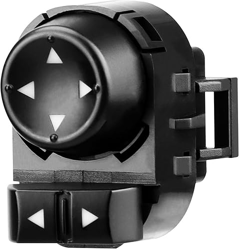Interruptor de espejo eléctrico compatible con Chevy Silverado GMC Sierra 1500 2500 HD 3500 HD 3500 HD 2007-2014, interruptor de control selector de