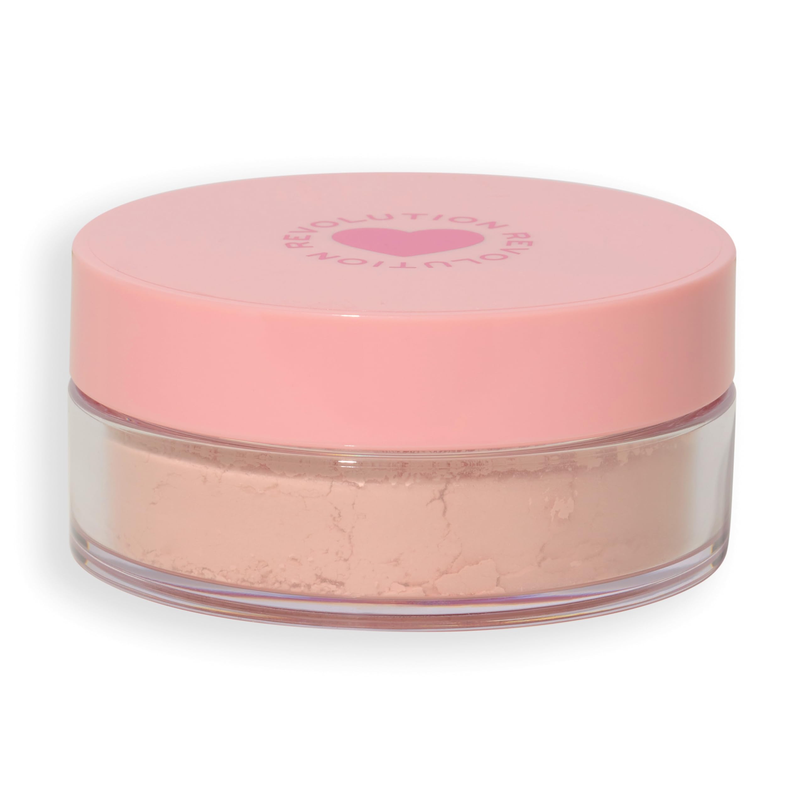 I Heart Revolution Loose Baking Powder, Vitamin Infused with Skin-Loving Ingredients for a Soft, Airbrushed Finish, Vegan & Cruelty-Free, 30g, Strawberry
