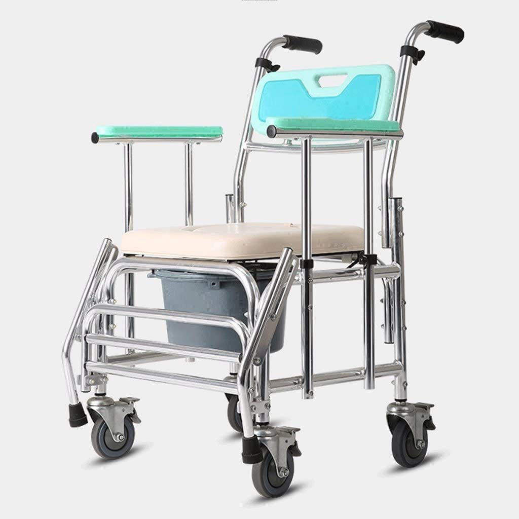 La Movilidad Personal a Prueba de Agua de Ducha accesible Silla con Ruedas de Transporte con Orinal