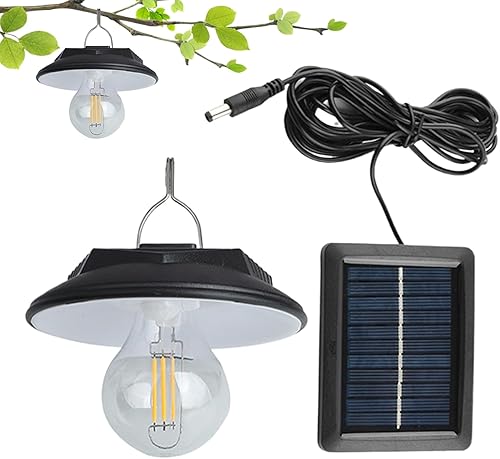 Luz solar para cobertizo lámpara de exterior de ángulo ajustable, luz solar de patio de larga duración, iluminación impermeable para patio de