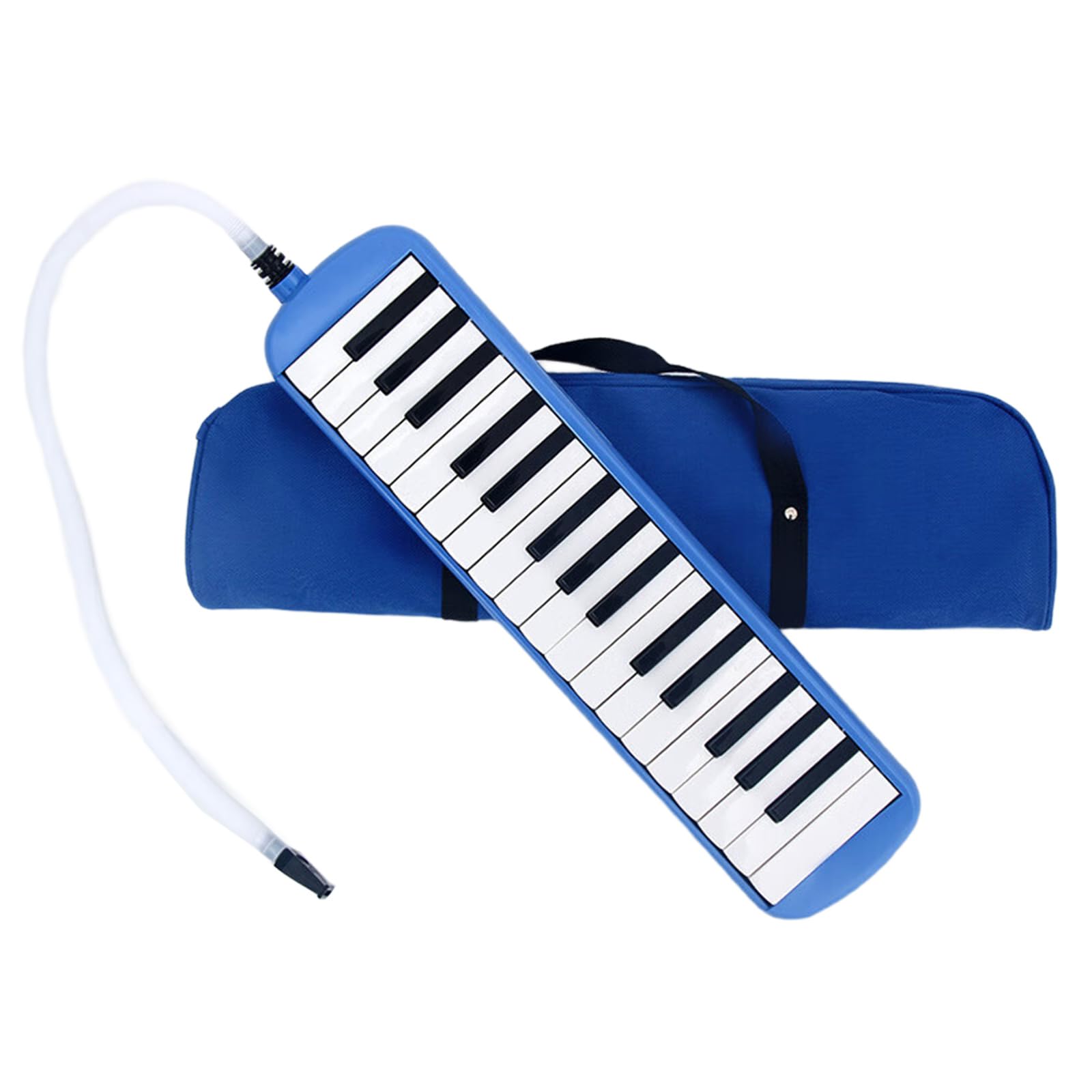 32 Tasti Melodica Strumento Per Bambini Air Piano Tastiera Soprano Melodica Con Tubo Lungo Bocchini Corti & Borsa per il Trasporto